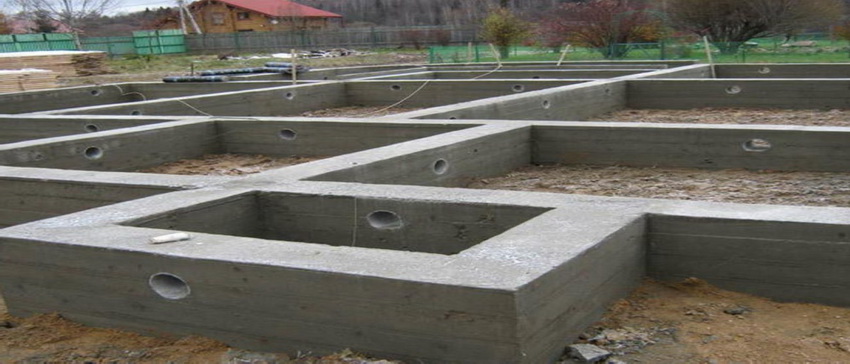 виды фундамента