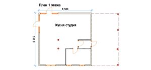 план 1 этажа