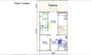 план 1 этажа