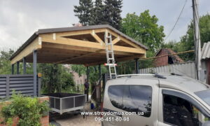 навісу для машини